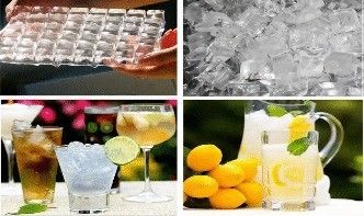 200 kg ijsopslagcapaciteit Kubus-ijsmaker met automatische dispenser en ijsproductie