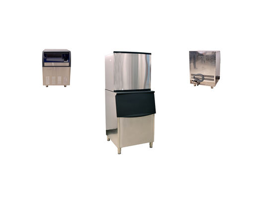 0.8kW industriële ijsblokjesmaker voor leveranciers van automaten 500 opslagbakken