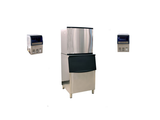 0.8kW industriële ijsblokjesmaker voor leveranciers van automaten 500 opslagbakken