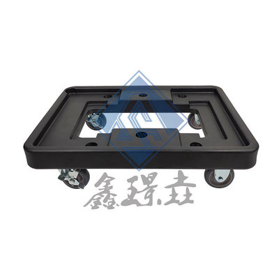 Voedingsmiddelen Display Zwart Geïsoleerd Commercieel Catering Warmer Transport Container Trolley
