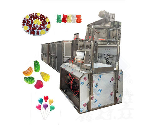 Multifunctionele harde suiker snoepmachine voor het maken van regenboog lollypop en gummy snoep