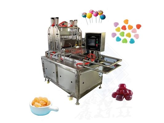 0,6-0,8 snoepverwerkingsmachine Toffee Candy Depositor Hard Candy Making Machine Line