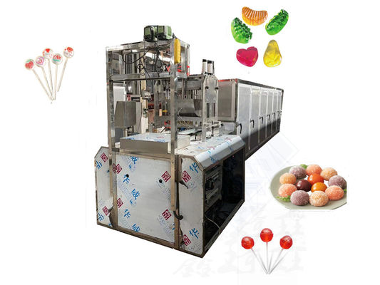 0,6-0,8 snoepverwerkingsmachine Toffee Candy Depositor Hard Candy Making Machine Line