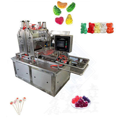 Roestvrij staal gelatine gummi snoep maken machine met geavanceerde multifunctionele functie