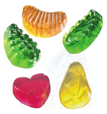 Roestvrij staal gelatine gummi snoep maken machine met geavanceerde multifunctionele functie