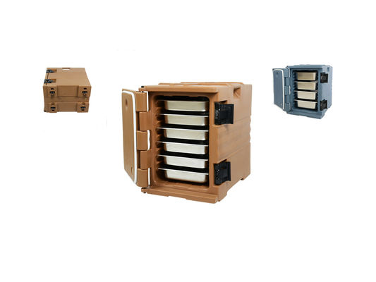 Foam Isolation Food Carrier Box Delivery Warmer met 240L volume en aangepaste kleur