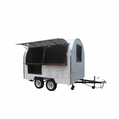 CE-goedgekeurde mobiele foodtruck aanhangwagen met een hoge productiviteit en 2300*1750*2100mm grootte