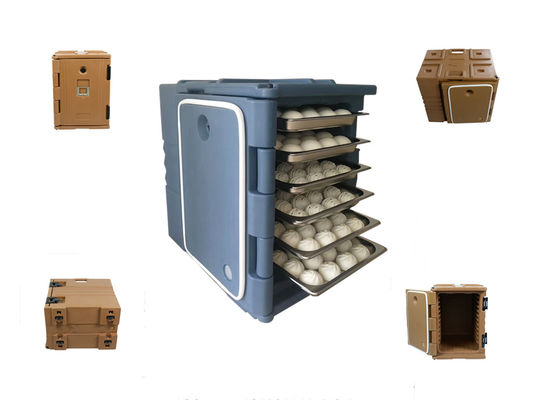 Foam Isolation Food Carrier Box Delivery Warmer met 240L volume en aangepaste kleur