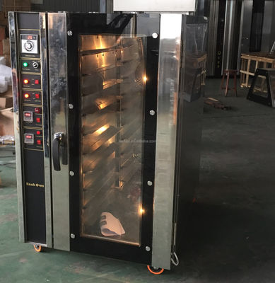 Koekjestafel met gas Elektrische convectieoven Warmluchtoven voor het bakken van brood en cake