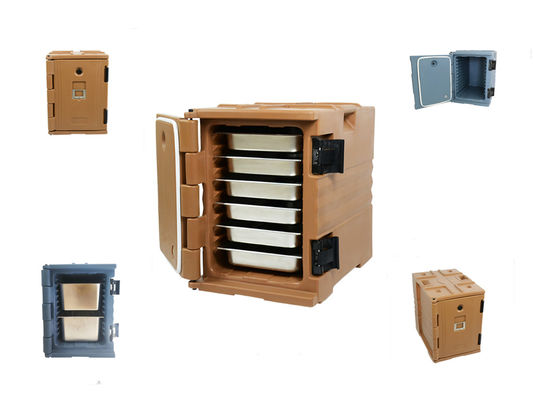 Geïsoleerde thermische voedselcontainers houden de voedseltemperatuur constant met LLDPE materiaal