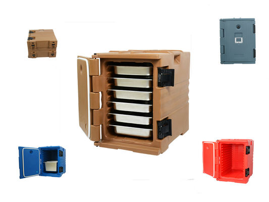 Geïsoleerde thermische voedselcontainers houden de voedseltemperatuur constant met LLDPE materiaal