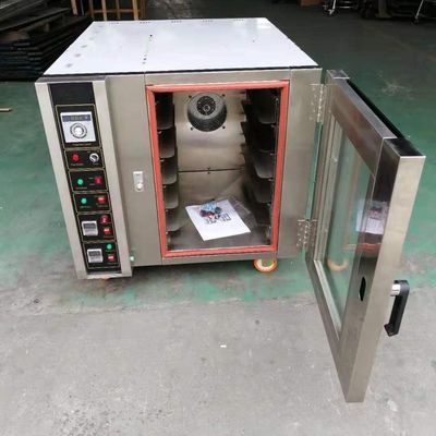 Koekjestafel met gas Elektrische convectieoven Warmluchtoven voor het bakken van brood en cake