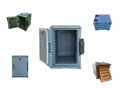 Geïsoleerde thermische voedselcontainers houden de voedseltemperatuur constant met aangepaste kleur