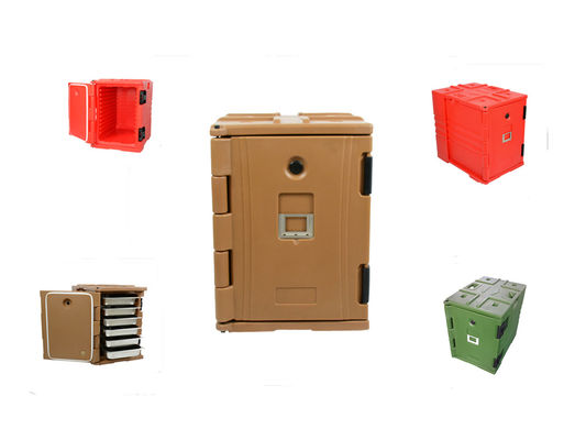 Geïsoleerde thermische voedselcontainers houden de voedseltemperatuur constant met aangepaste kleur