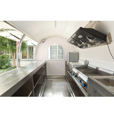 Lekker groot BBQ Bubble Tea Fruit IJs Churros Crepe Koffiekar Voedsel Truck Trailer