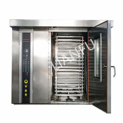 32 Tray Commerciële bakkerijen Rotatieoven/Diesel elektrische gasmachines voor bakoven