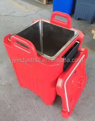 Vervoersapparatuur GN Voedselpan Drager Plastic Geïsoleerde Thermo Food Warmer Box