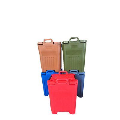 Rood Rotomold Geïsoleerde kast 15kg Capaciteit Perfect Food Standard Catering apparatuur