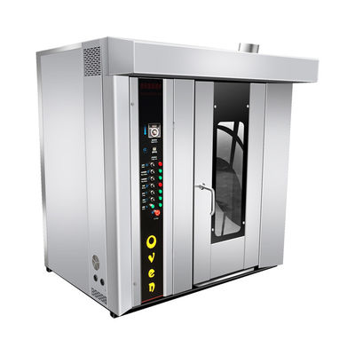 Baguette bakkerij apparatuur 64 bakplaten Roterende oven met Italiaanse Pita Brood Oven onderdelen