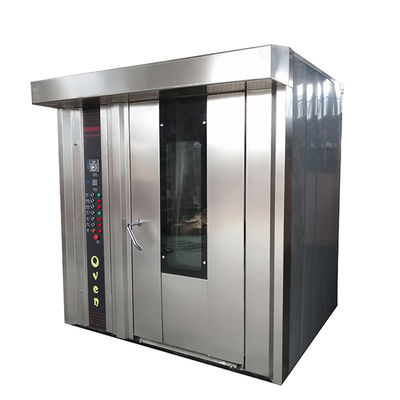 Baguette bakkerij apparatuur 64 bakplaten Roterende oven met Italiaanse Pita Brood Oven onderdelen