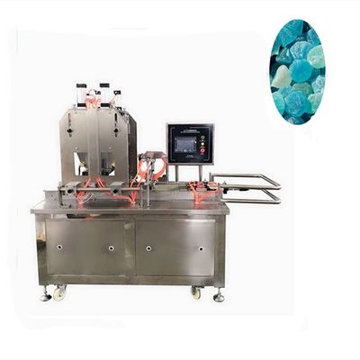 Roestvrij staal frambozen bananen gummy deponeren machine voor snelle gelatine snoep maken