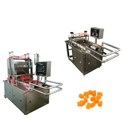 Roestvrij staal frambozen bananen gummy deponeren machine voor snelle gelatine snoep maken