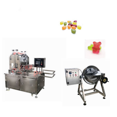220V Spanning Multifunctionele Sterren Banana Strawberry Gummy Machine voor het maken van snoep