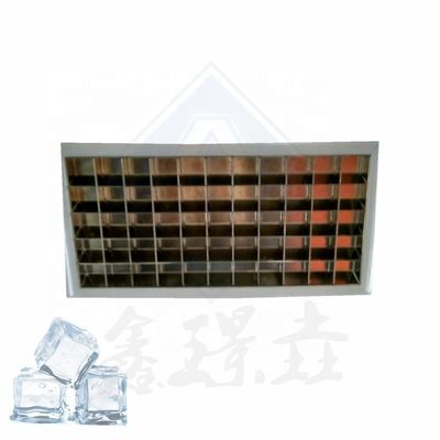 Hotels Ice Cube Machine Commerciële 5000kg Verdamper voor koeling Weg Waterkoeling