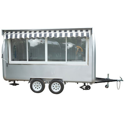 220V roestvrij staal hotdog-shop voor mobiele keuken en foodtruck