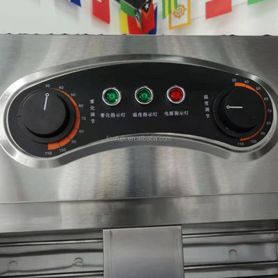 Elektrische gistingsbeveiligingsmachine van roestvrij staal voor brooddeegdoos