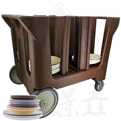 Plastic Hotel Buffet Food Equipment Serving Trolley voor restaurantgerechten Collectie