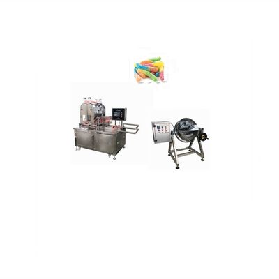 1900*900*1620mm Commerciële ballen eend gummi deponeren machine voor Jelly Candy Productie