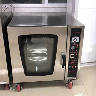 Professionele convectieoven van roestvrij staal bakkerij bakkerij 545*430*1300mm