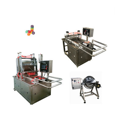 Machineriefunctie Depostering van zachte snoepmachine Gummies Machine voor het maken van gummy snoep