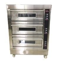 Commerciële bakplaat 14kw kleine bakoven met microcomputer bedieningspaneel