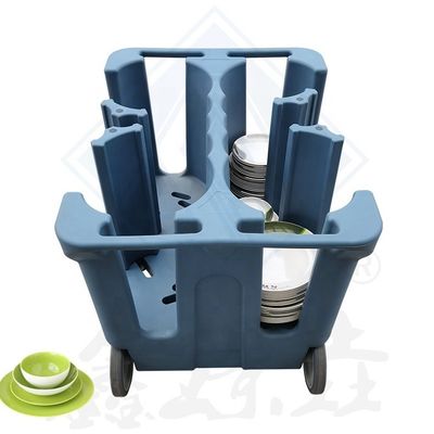 Hospitality Hotel Supplies Dish Transporting Trolley met modern ontworpen Dish Cart