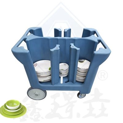 Hospitality Hotel Supplies Dish Transporting Trolley met modern ontworpen Dish Cart