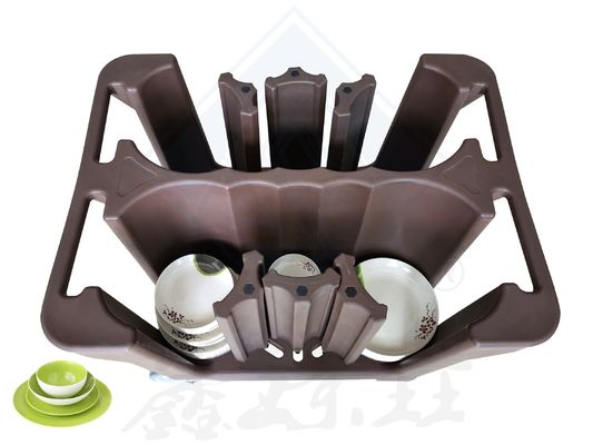 Hospitality Hotel Supplies Dish Transporting Trolley met modern ontworpen Dish Cart