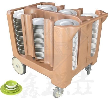 Hospitality Hotel Supplies Dish Transporting Trolley met modern ontworpen Dish Cart