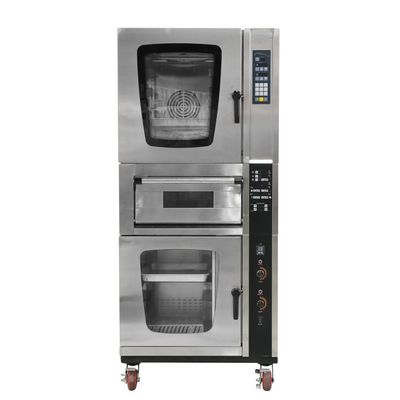 Bakken Brood Voedsel Functie Bakkerij Oven Convectie Gasmachines 5/8/10 Trays Capaciteit