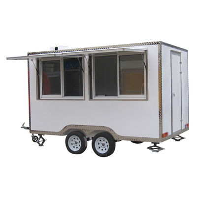 1000 kg Outdoor Mobile Food Trailer Kip Hot Dog IJsnoodel Pizza Koffie