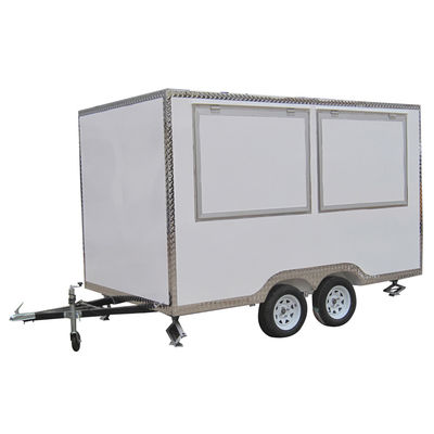 1000 kg Outdoor Mobile Food Trailer Kip Hot Dog IJsnoodel Pizza Koffie
