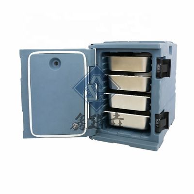 90L PU Commerciële horeca Voedsel Display Transport Container Geïsoleerde Thermo Box