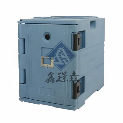 90L PU Commerciële horeca Voedsel Display Transport Container Geïsoleerde Thermo Box
