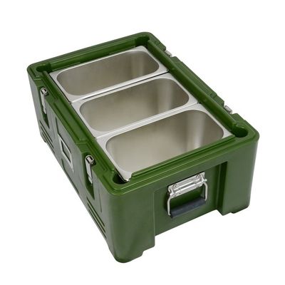 Plastic geïsoleerde lunchbox container voor vis transport magnetron en vaatwasser kluis