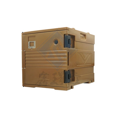 Warm voedsel vervoerder 120L geïsoleerde container met milieuvriendelijk rotomolding plastic materiaal