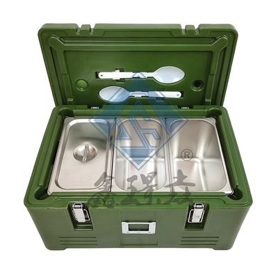 Geïsoleerde Ultra Food Pan Carrier 30L Capaciteit Op maat gemaakte maat voor cateringbehoeften