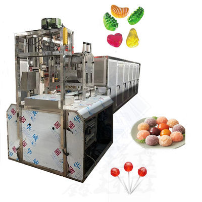 Machine voor het deponeren van pectine jelly van roestvrij staal