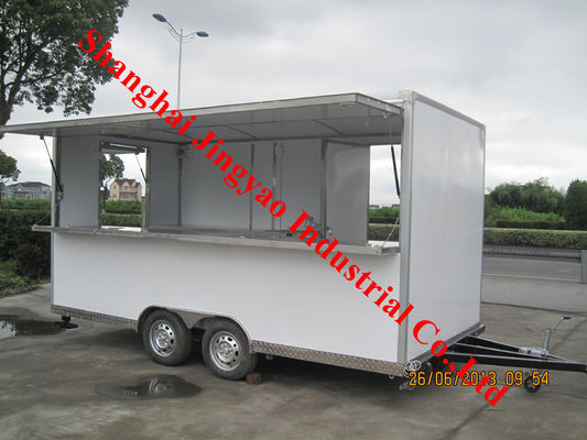 Mobiele voedseltruck met katoenen snoepmachine en mandje 2300*1650*2300mm Spanning 220V