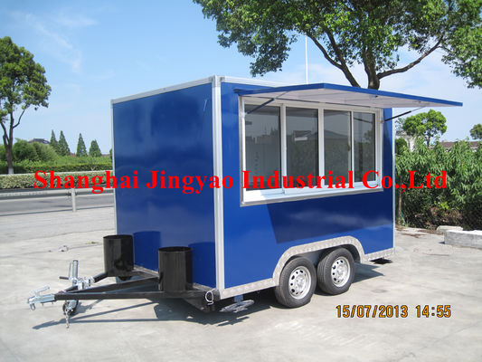Mobiele voedseltruck met katoenen snoepmachine en mandje 2300*1650*2300mm Spanning 220V
